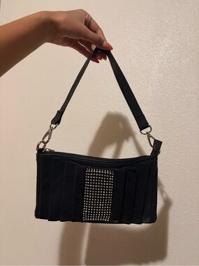 Vintage DX Touch Small Shoulder Bag W/ diamonds